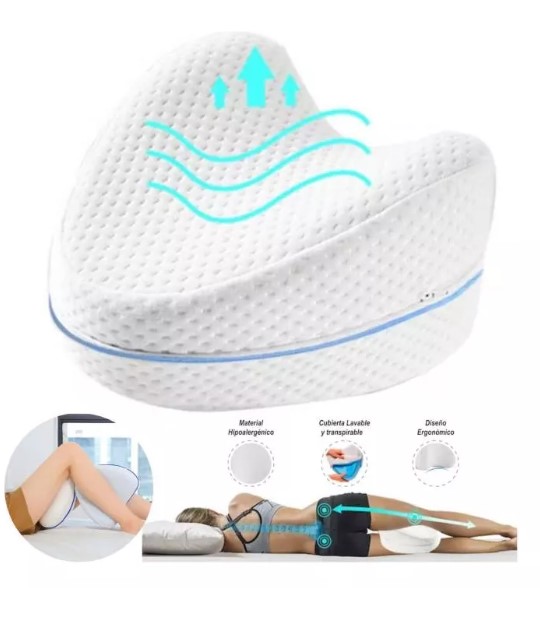 Almohada entre pierna